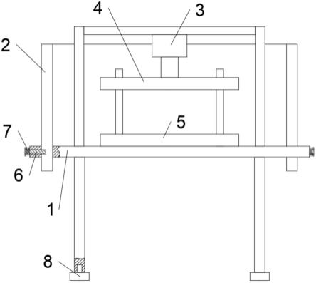 一种建筑保温材料检测用压缩拉伸机构的制作方法