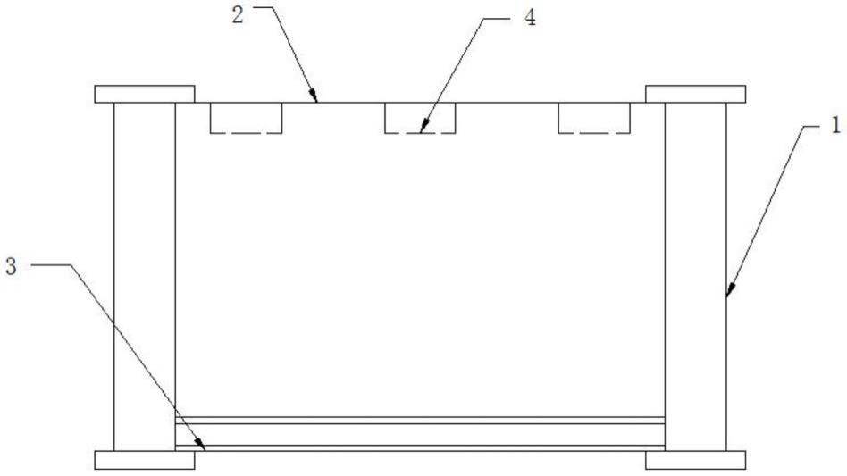 一种预制钢结构一体化装配式绿色建筑构件的制作方法