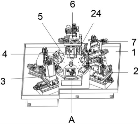 六工位转台专机的制作方法