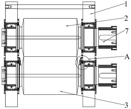 一种压延机轧机轴承的机械防水结构及铅带压延机的制作方法