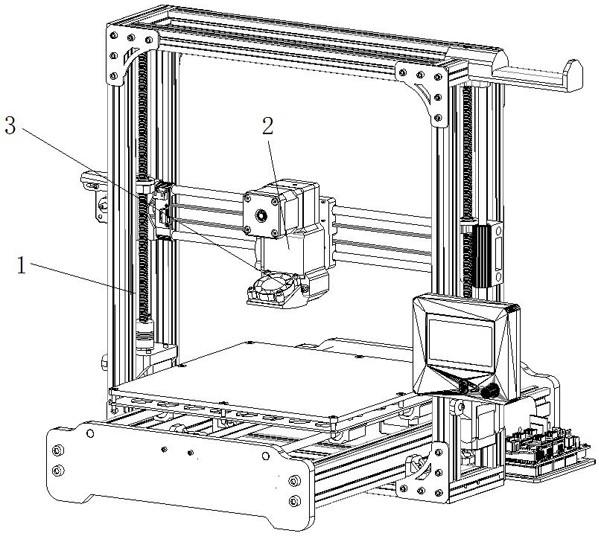 一种耐高温复合材料连续纤维3D打印设备的制作方法
