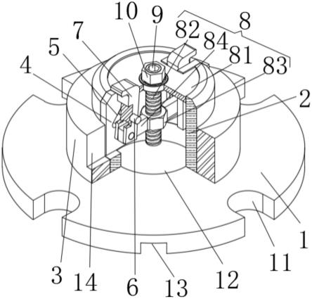 一种螺旋锥齿轮生产用定位工装的制作方法
