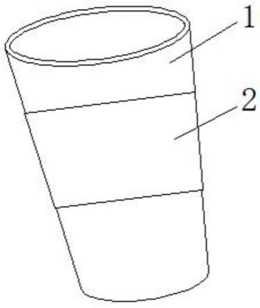 一种可降解且隔热效果好的纸杯的制作方法