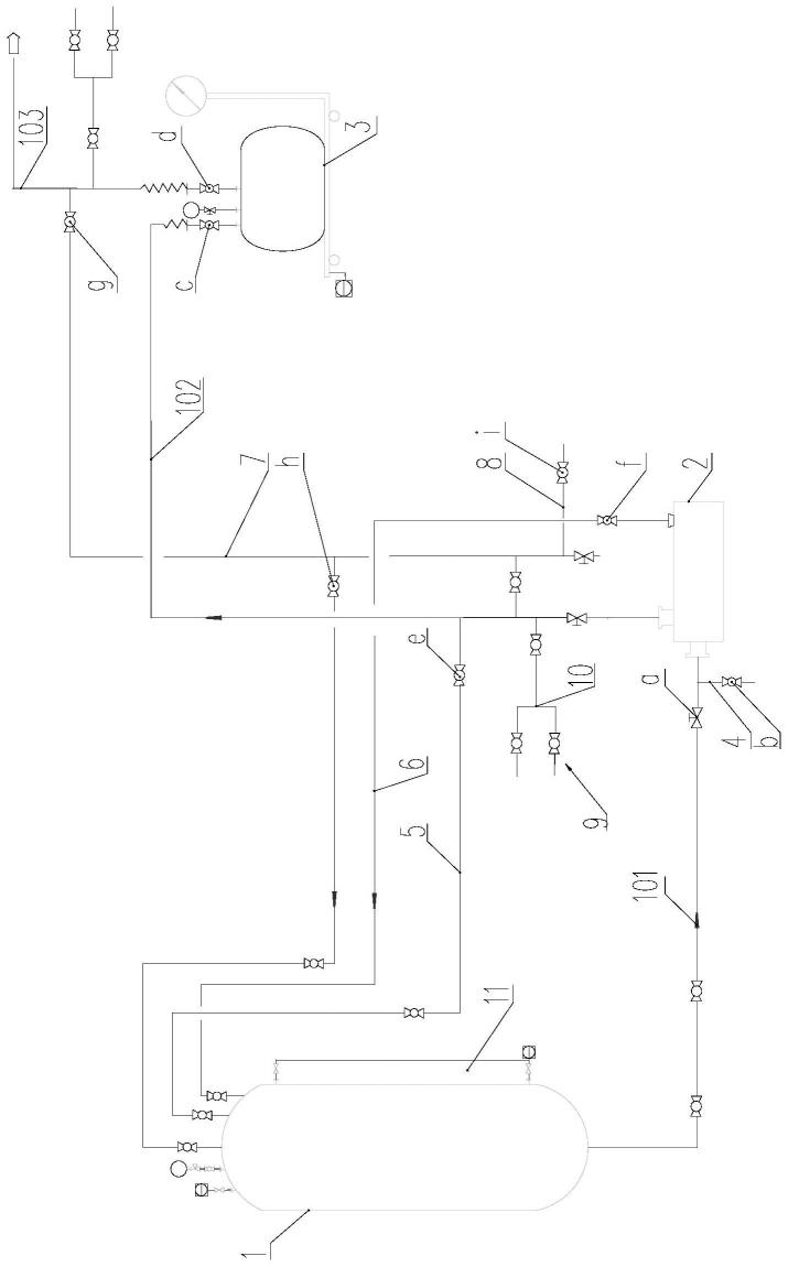 一种六氟丙烯供料系统的制作方法