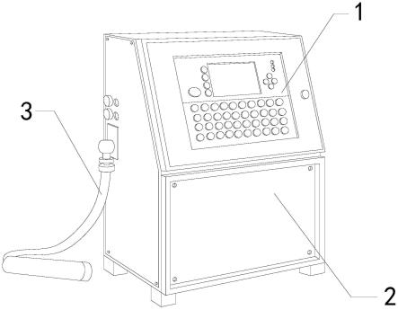 一种车载电子产品加工用喷码设备的制作方法