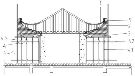 一种仿古建筑飞檐翘角定型化模板支撑体系的制作方法