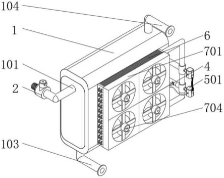 一种方便更换使用的变压器热交换设备的制作方法