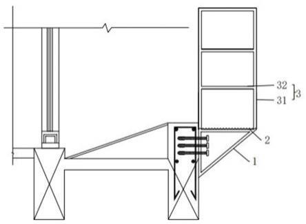一种定型化施工电梯接料平台的制作方法