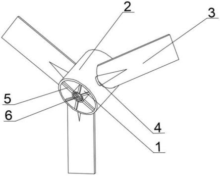 一种具有防偏移结构的轴流风叶的制作方法