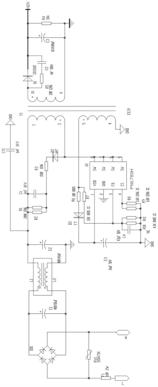 正反贴灯的带触摸开关的遥控控制系统的制作方法