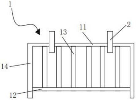 一种带有栏杆挂墙用加固装置的定型化栏杆的制作方法