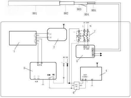 一种电力通信光缆覆冰自动预警及电子智能除冰装置的制作方法