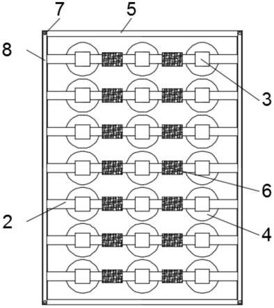 一种水处理用组合填料装置的制作方法