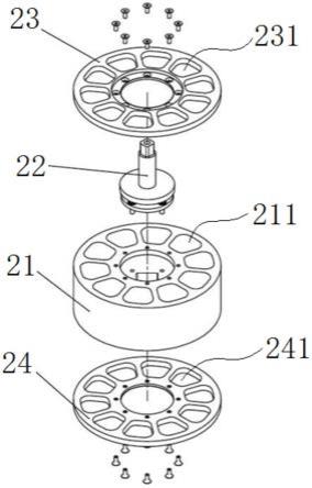 一种转子体结构、干喷机及湿喷机的制作方法