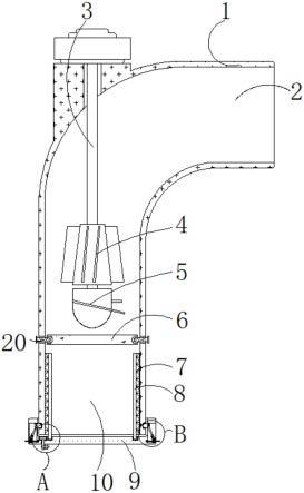 一种具有管道清理机构的轴流泵的制作方法