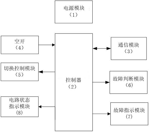 一种三相供电故障自动检测电路