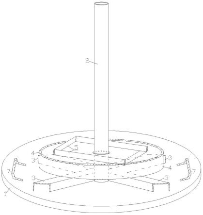 一种放线盘的制作方法