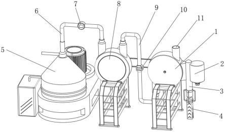 一种带可调向心泵的碟式离心机的制作方法