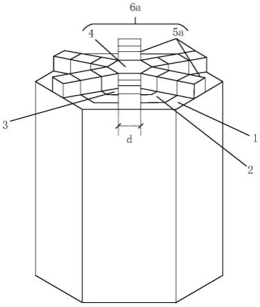一种三维六角元胞结构、制备方法及其器件
