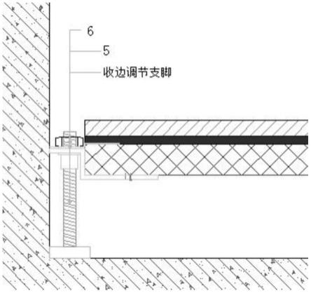 一种无水化地面收边加固结构的制作方法