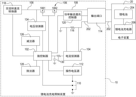 锂电池充电限制装置的制作方法