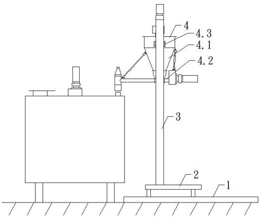 沥青加工用稳定剂加料机的制作方法