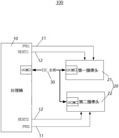 摄像头的控制电路、摄像头装置及终端的制作方法