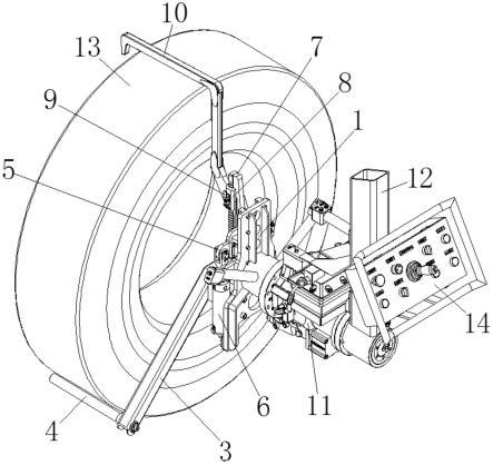 一种轮胎拆卸装置的制作方法