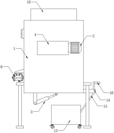 一种便于回收粉碎废料的建筑施工用粉碎机的制作方法