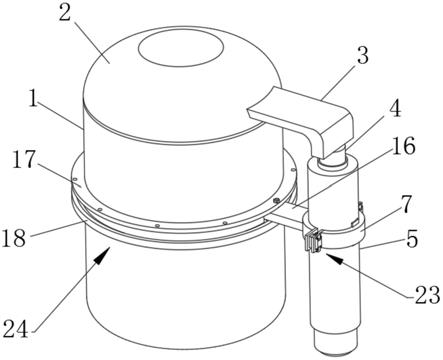 一种发酵罐电动缸的防转导向结构的制作方法