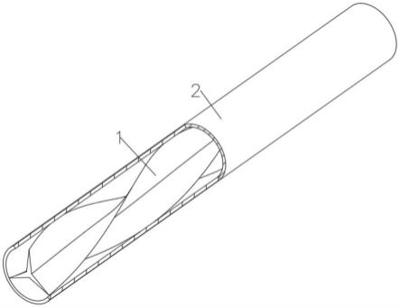 一种应用于辐射管内的高辐射纳米螺旋黑体的制作方法