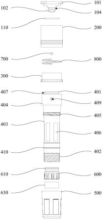 线缆连接结构及线缆防水连接器的制作方法