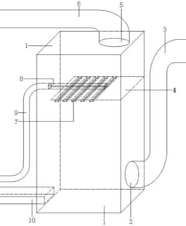 一种再生铜冶炼烟尘二次燃烧降温设施的制作方法