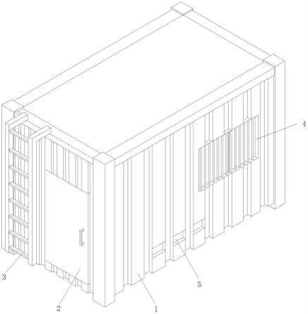 一种具有辅助定位功能的货物仓储用组装式储存箱的制作方法