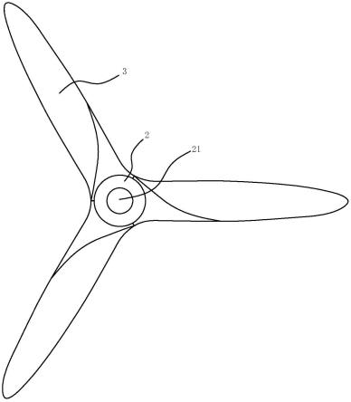 一体式风扇灯扇翼结构的制作方法