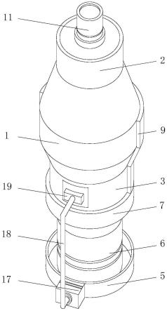 一种金属材料加工用可旋转加热炉的制作方法