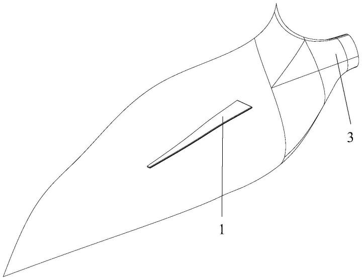 船用非对称节能翼及船的制作方法