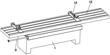 铝合金推台或滑台具有同侧进给功能的寿材立轴合缝刨床的制作方法