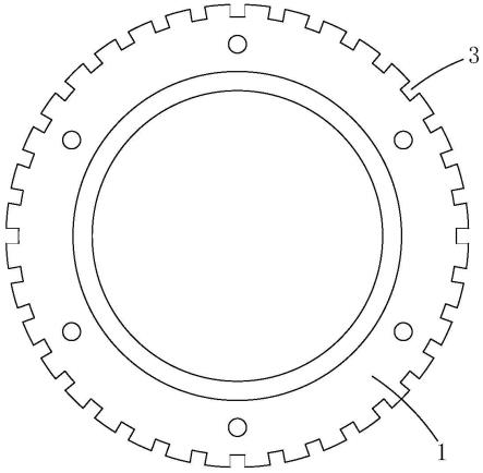 离心铸管承口挡轮体的制作方法