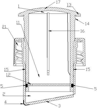 一种新型分体式瓶盖的制作方法