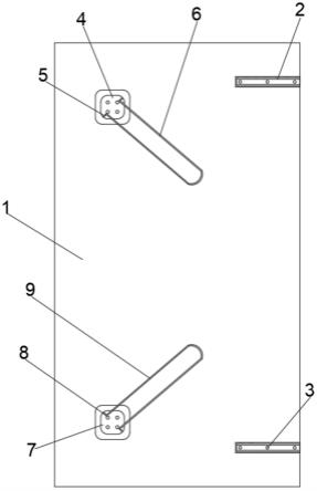 一种新型学生用床上办公桌