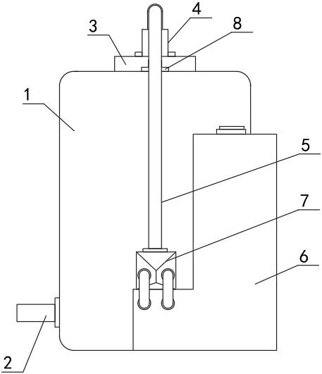 一种自动化具有刮除结构的染料清洁过滤装置的制作方法