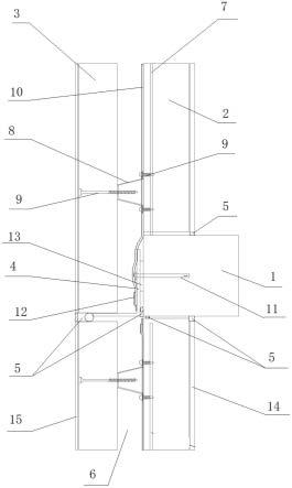 一种高保温蒸压加气混凝土双层墙体连接构造的制作方法