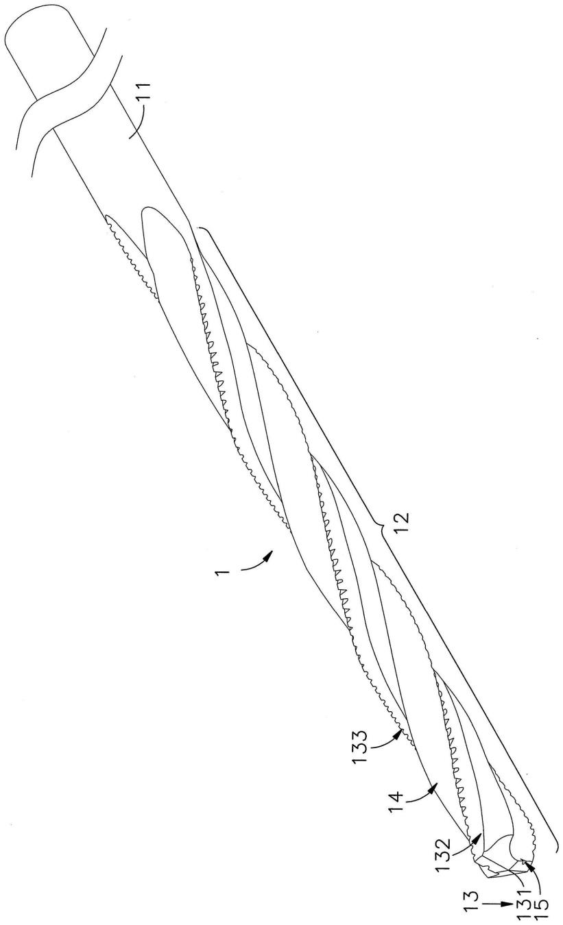 锯齿钻头结构的制作方法