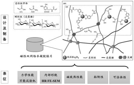 一种可涂抹水凝胶贴片及其制备方法与应用