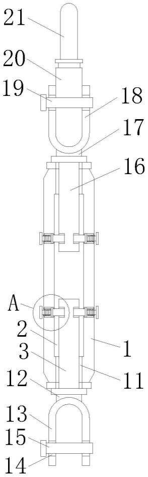 防风拉索的索具螺旋扣的制作方法