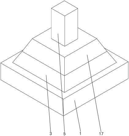 一种保温层面刚性层上栏杆支座结构的制作方法