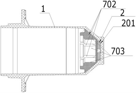 一种屏蔽套注塑组件、屏蔽套装配组件及屏蔽式水泵电机的制作方法