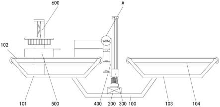 一种窑炉外轨自动循环线生产用网格叠钵机的制作方法