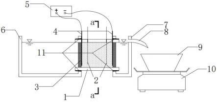 一种试验室用电渗透系数测量装置